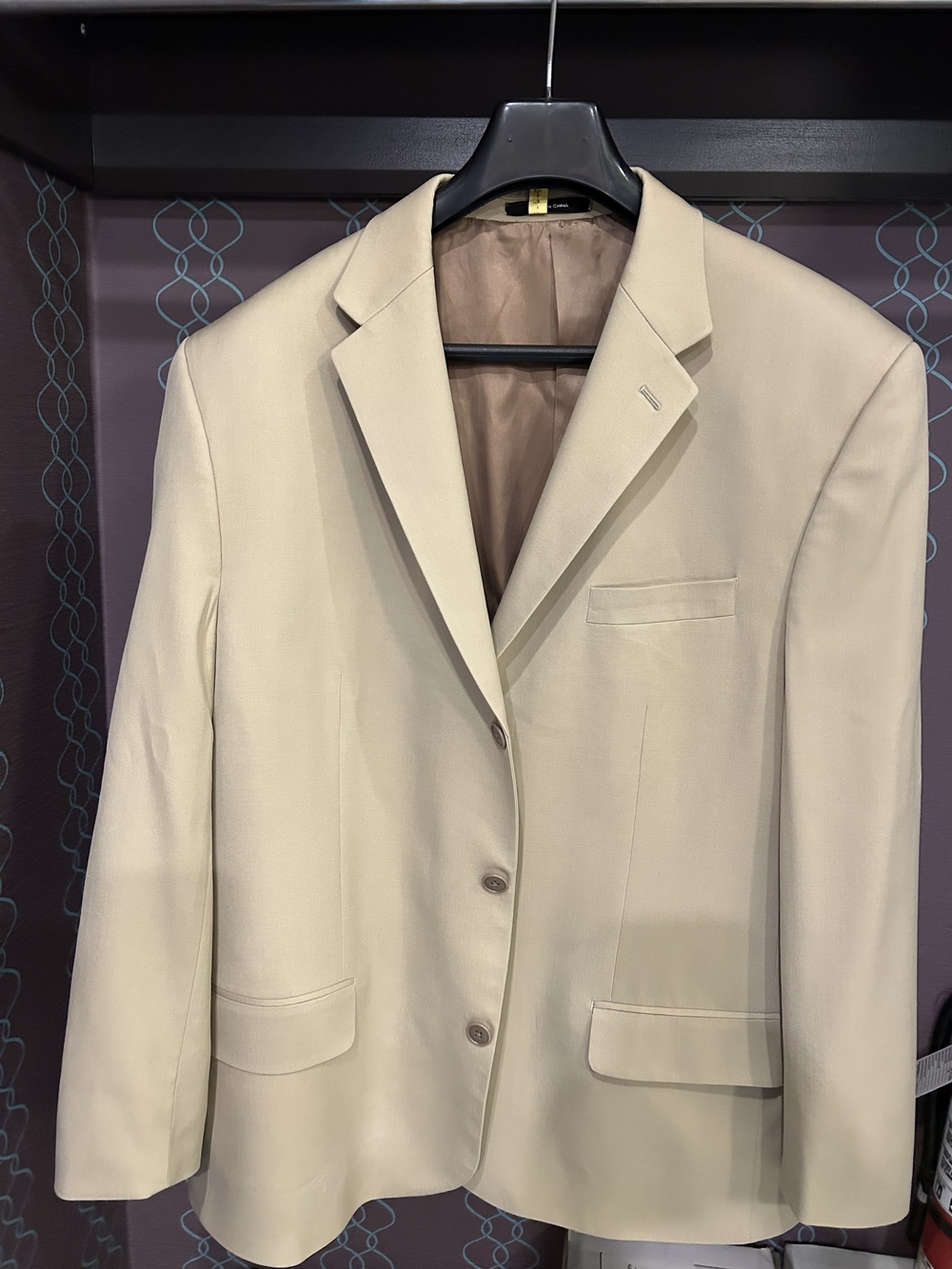 Ralph Lauren Cream Men's Single-Breasted Blazer